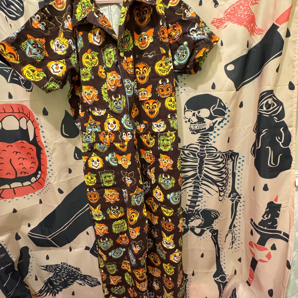 Colorful Halloween Jumpsuit